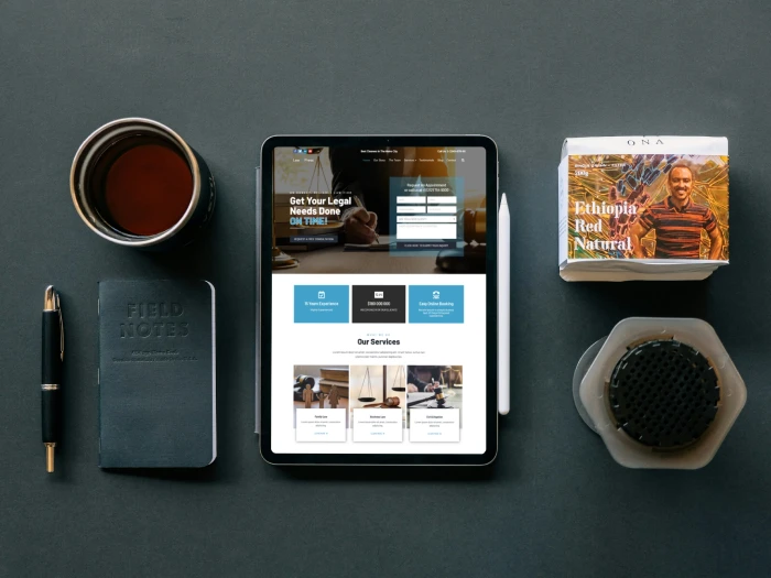 LawPress Nivora Kajabi Website Theme