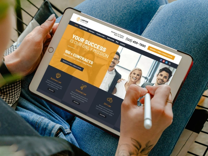 Lawyer Pro Nivora Kajabi Website Theme