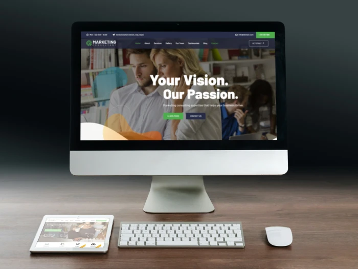 Marketing Consultant WordPress- Website Theme