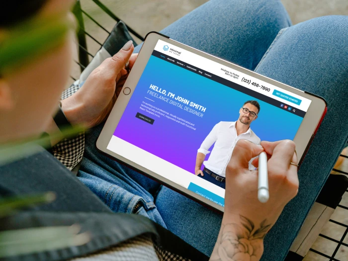 Minimal Nivora Kajabi Website Theme