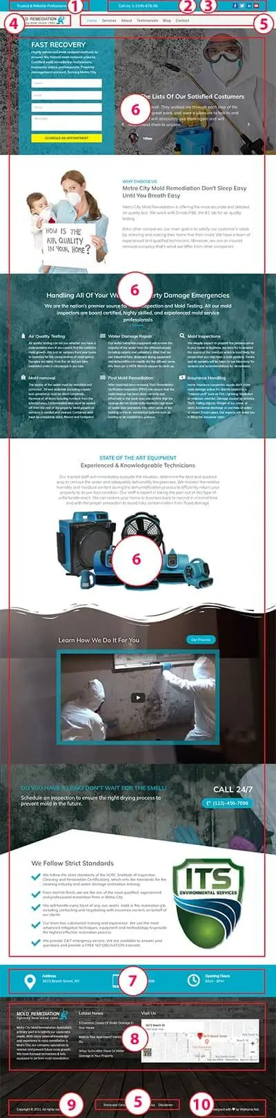 Mold Remediation Premium WordPress Theme Documentation