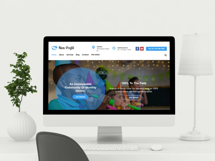 Nonprofit Pro WordPress- Website Theme