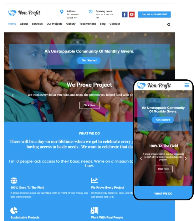 Non-Profit WordPress Theme – Nonprofit Pro