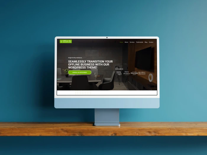 OfflineBiz WordPress- Website Theme