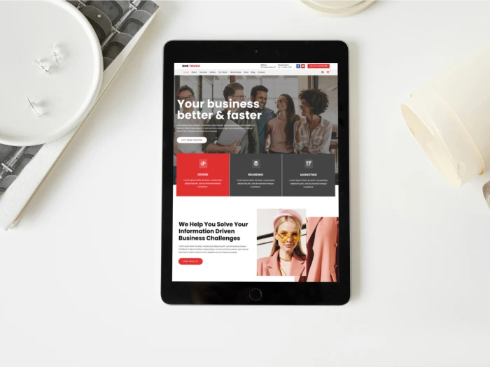 OneTouch WordPress- Website Theme