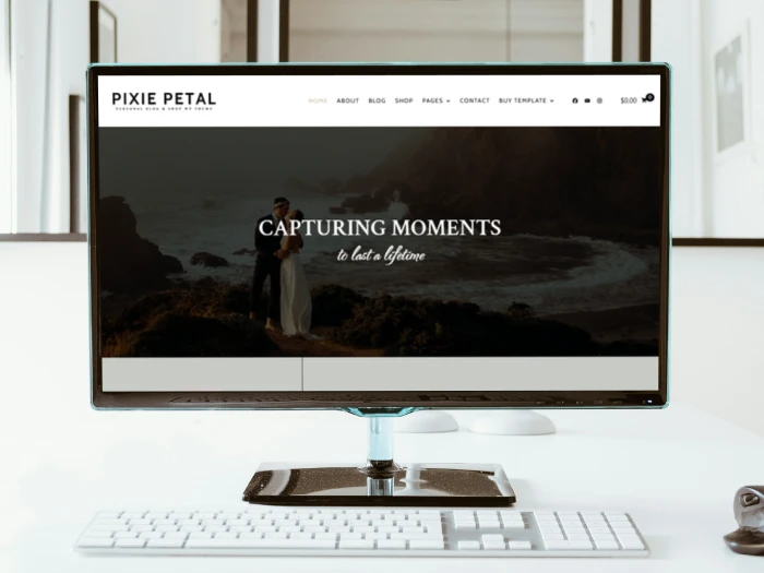 Pixie Petal WordPress- Website Theme