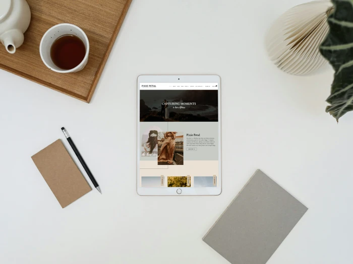 Pixie Petal Nivora Kajabi Website Theme