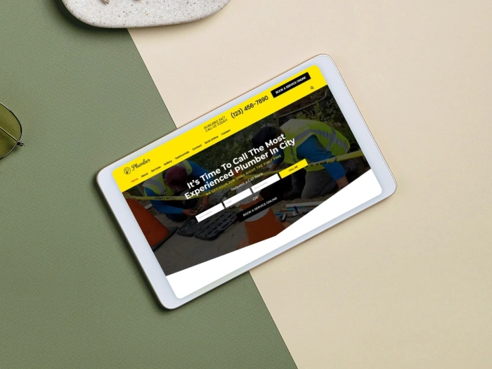 Plumber Nivora Kajabi Website Theme