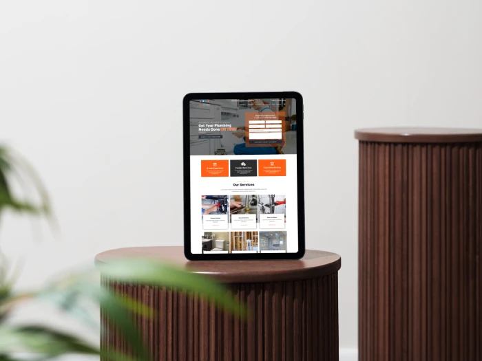 Plumber Nivora Kajabi Website Theme