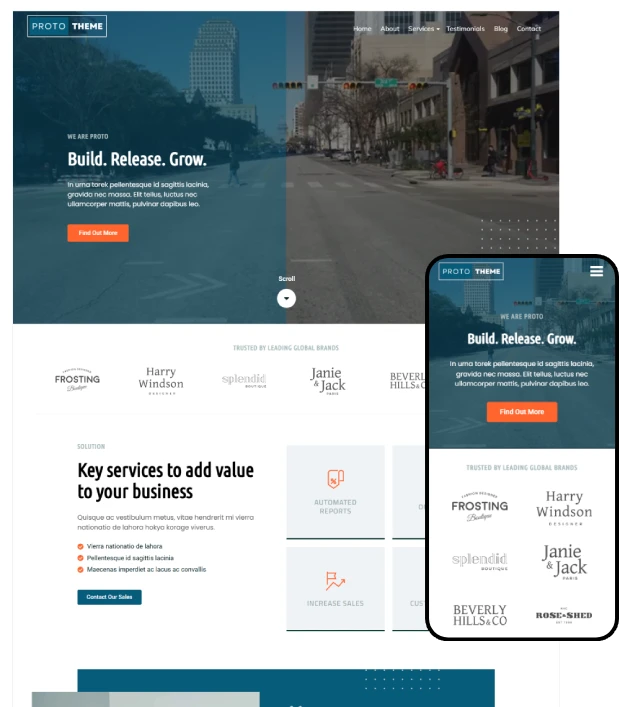 Proto Kajabi Website Template
