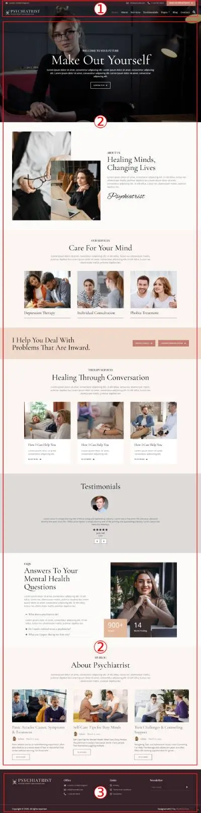 Psychiatrist Premium WordPress Theme Documentation