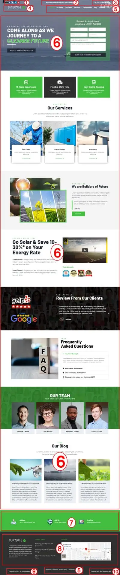 Renewable Energy Premium WordPress Theme Documentation