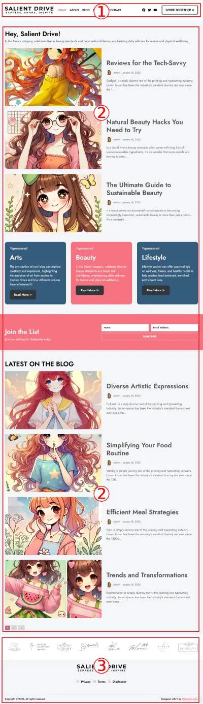 Salient Drive Premium WordPress Theme Documentation