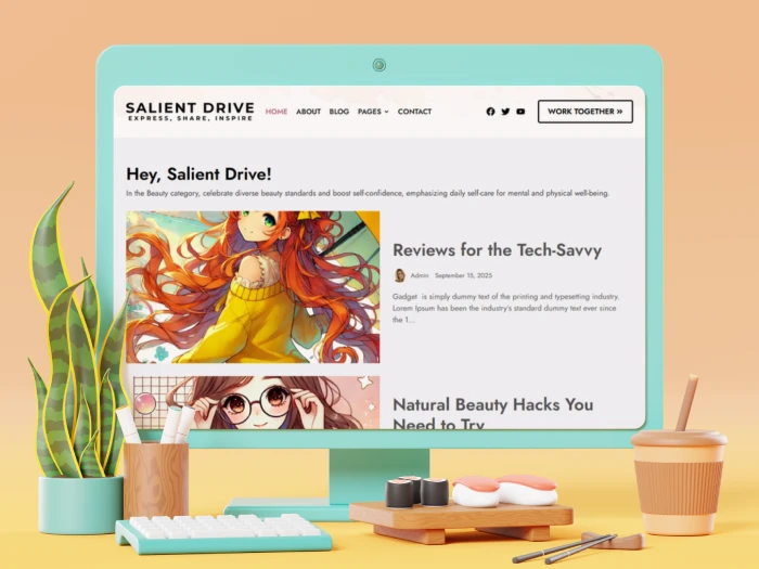 Salient Drive WordPress- Website Theme