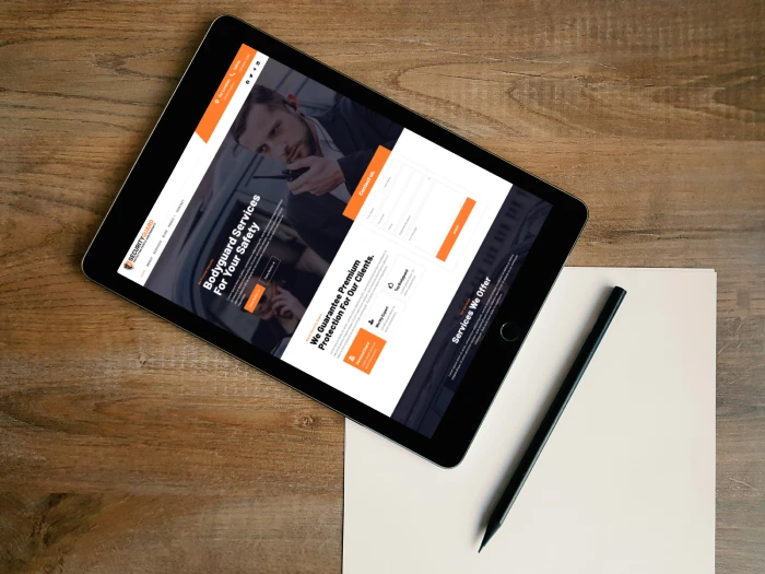 Security Guard Nivora Kajabi Website Theme