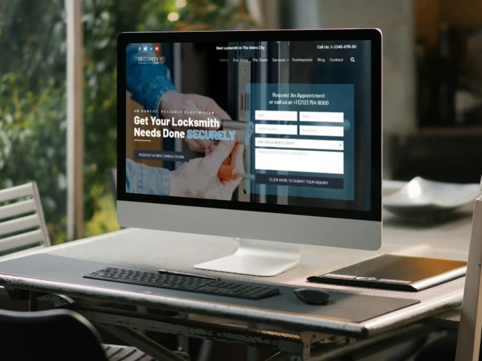 Security Locksmith WordPress- Website Theme