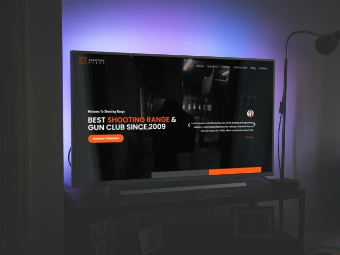Shooting Range WordPress- Website Theme