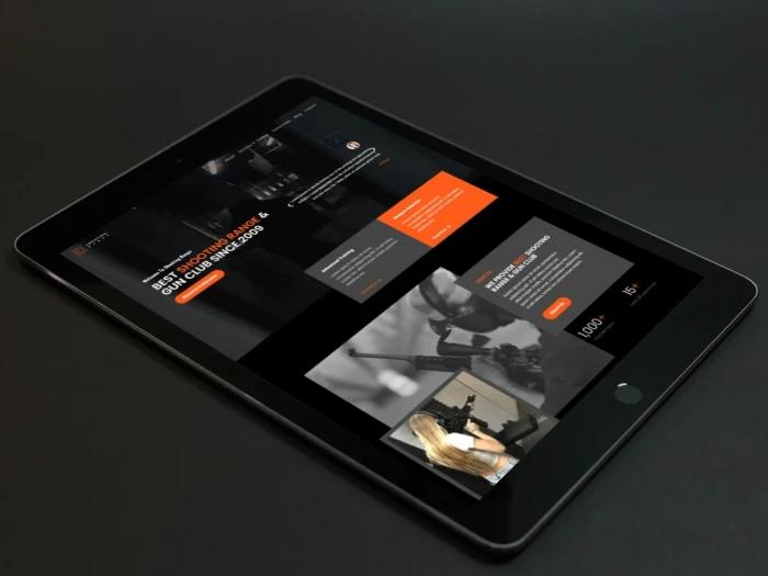 Shooting Range Nivora Kajabi Website Theme