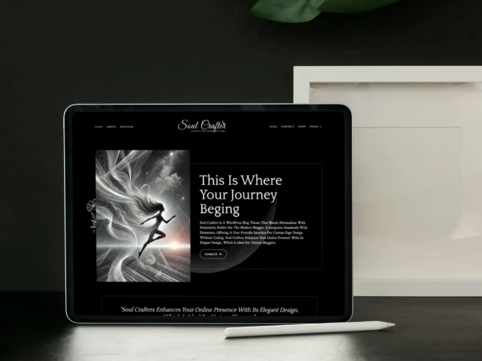 Soul Crafters WordPress- Website Theme