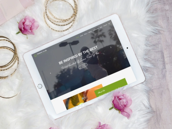 TennisClub Pro Nivora Kajabi Website Theme