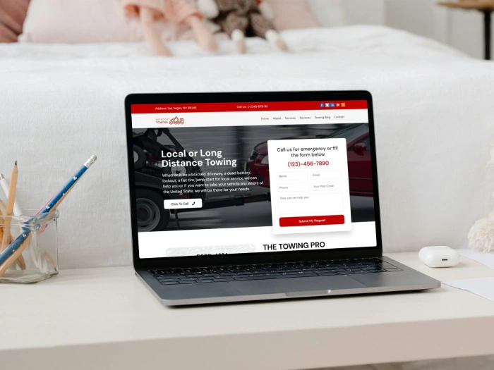 Towing Pro WordPress- Website Theme