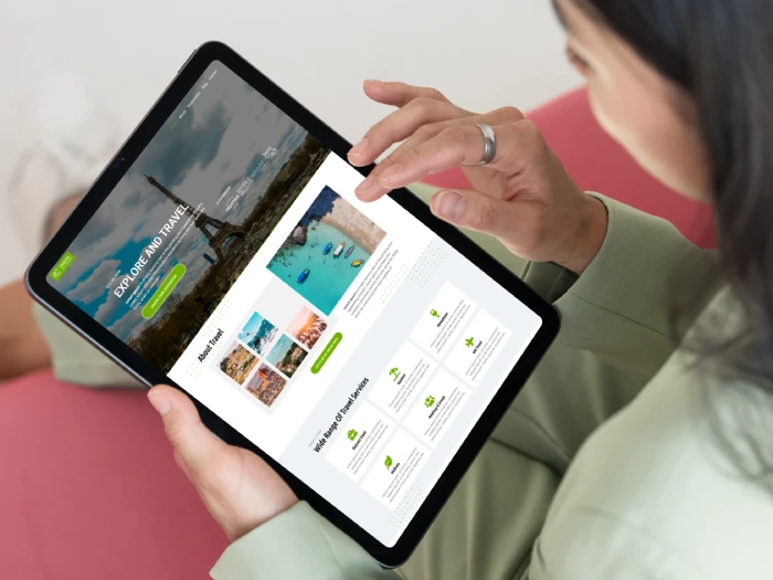 Travel Nivora Kajabi Website Theme