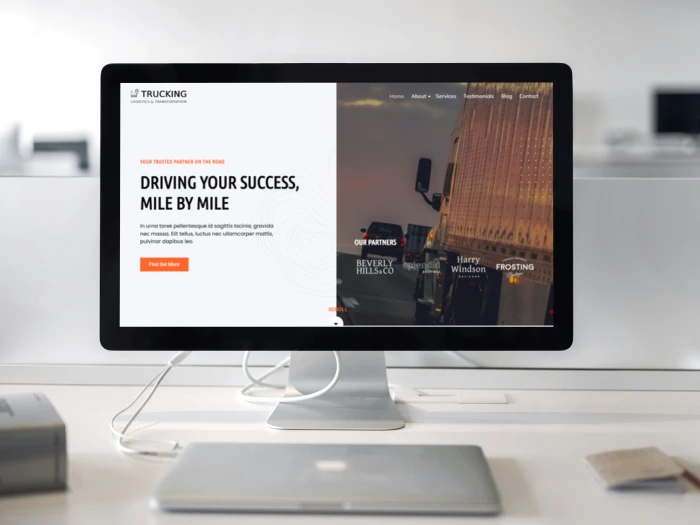 Trucking WordPress- Website Theme