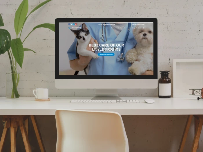 Veterinary Clinic WordPress- Website Theme
