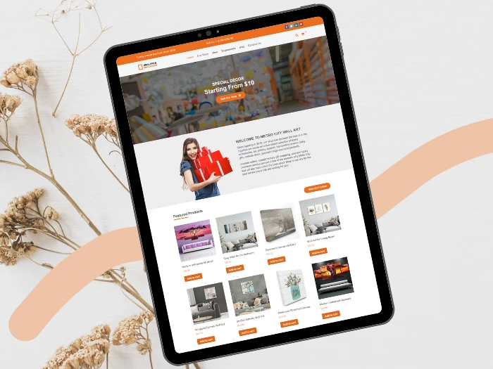 Wall Art Nivora Kajabi Website Theme