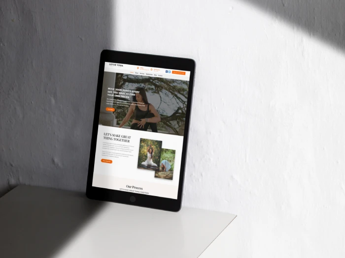 Yoga Nivora Kajabi Website Theme